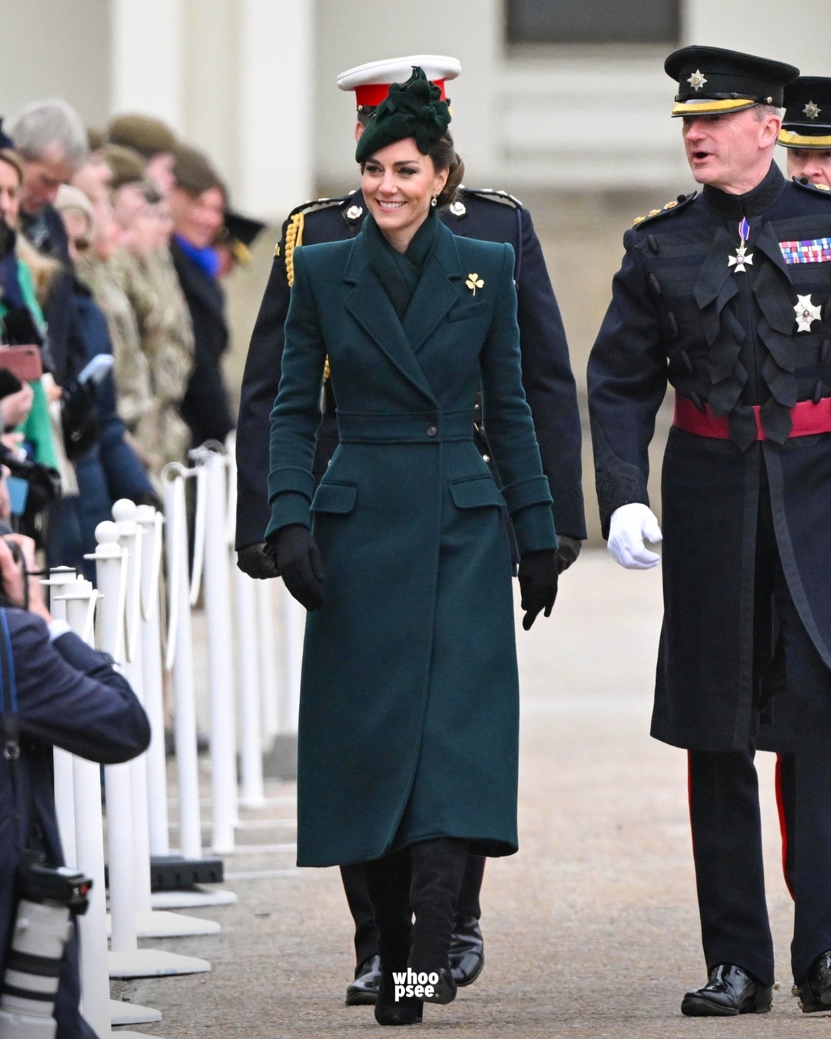 Kate Middleton prende parte alla parata di San Patrizio delle Irish Guards  - Whoopsee